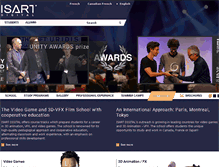 Tablet Screenshot of isart.com